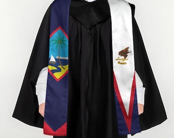 Guam American Samoa Graduation Stole Sash