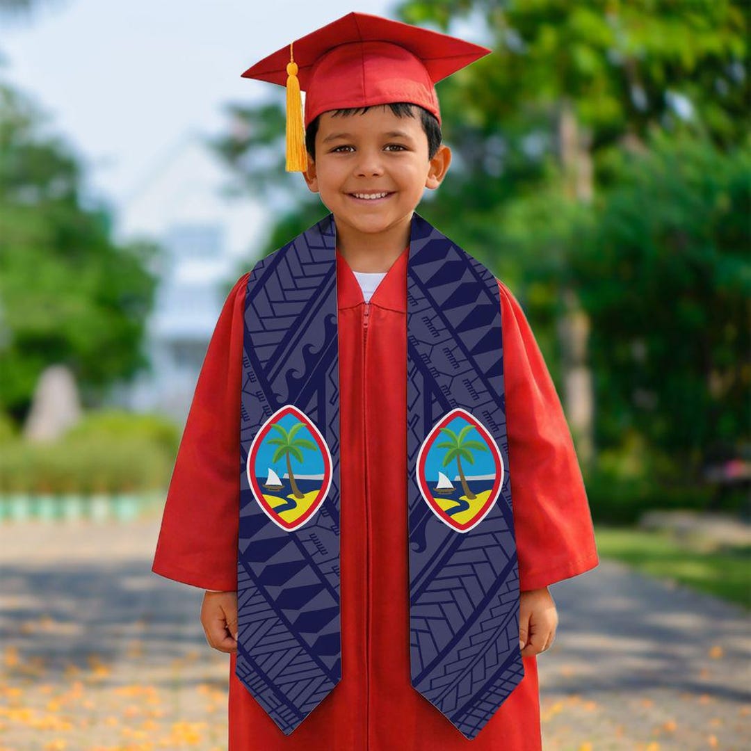 Tibal Graduation Kids Guahan Tribal Blue Graduation Stole - Etsy