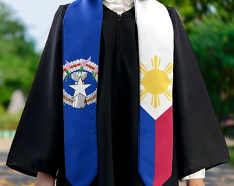 CNMI Philippines Graduation Stole Sash