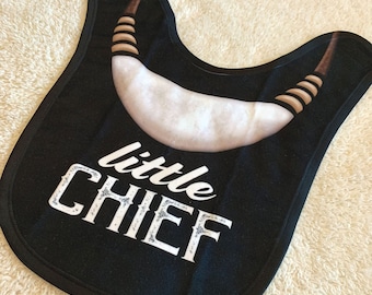 Little Chief Sinahi Baby Bib Guam CNMI Saipan Tinian Rota Chamorro
