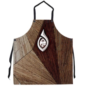 Guam Seal Tribal Hook Apron