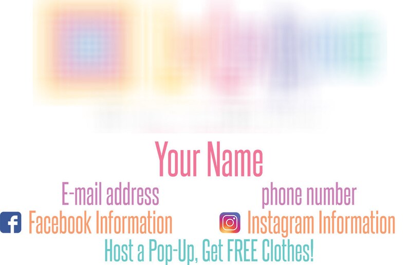 LuLa Back Glass Decal - Full Color LLR Window Decal, QR Code, Fashion Consultant image 4