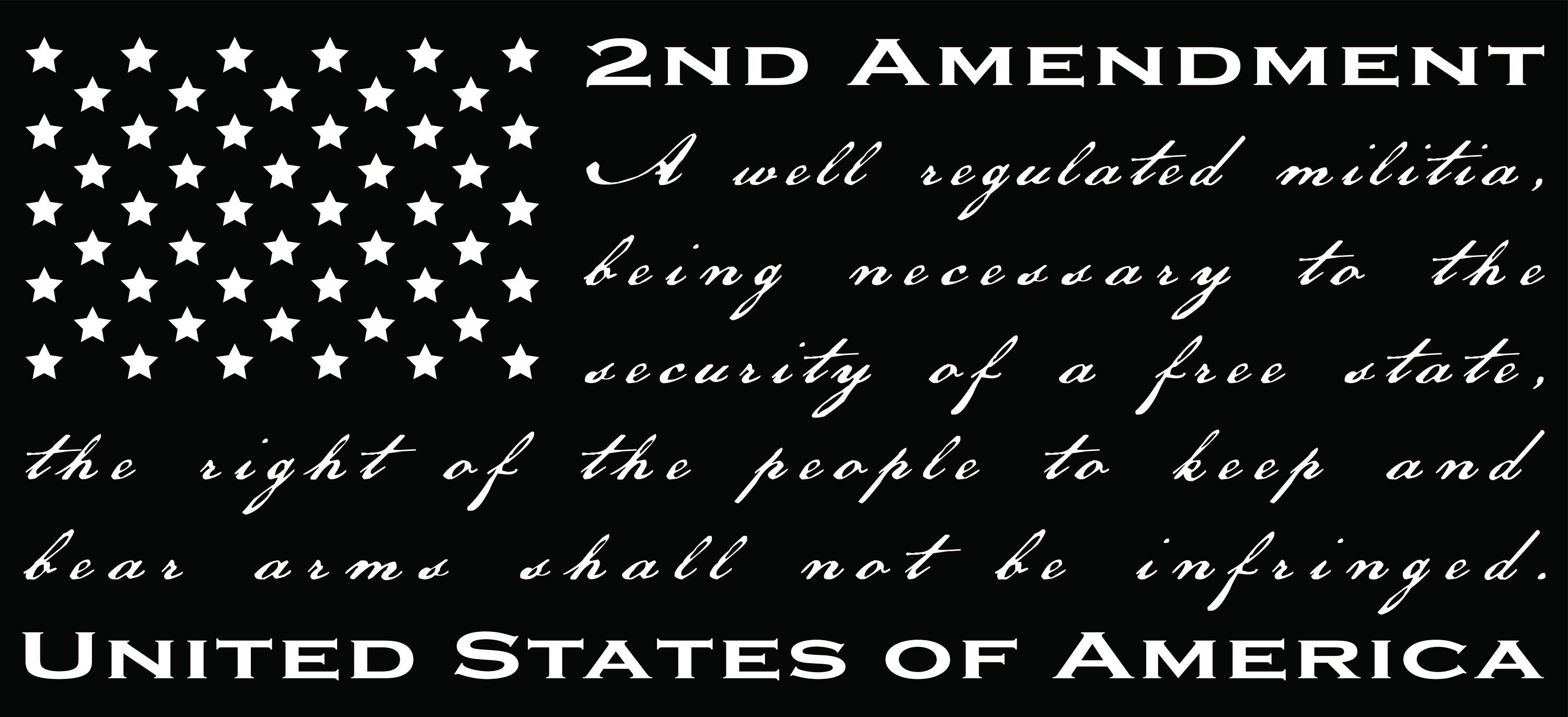 Flag Decal American Flag Decal Pledge of Allegiance Pledge Sticker 2nd Amendment American Flag