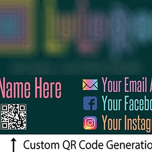 LuLa Back Glass Decal - Full Color LLR Window Decal, QR Code, Fashion Consultant image 3