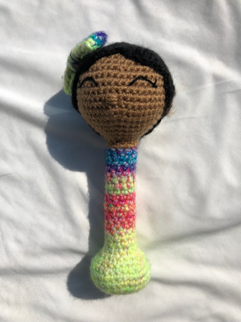 crochet baby rattle