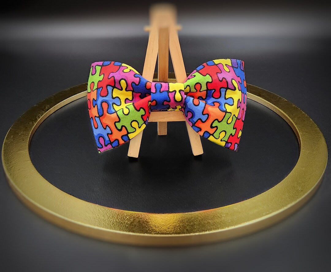 Autism Awareness Puzzle Piece Dog Collar - Etsy