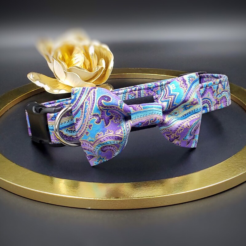 bow tie pet collar