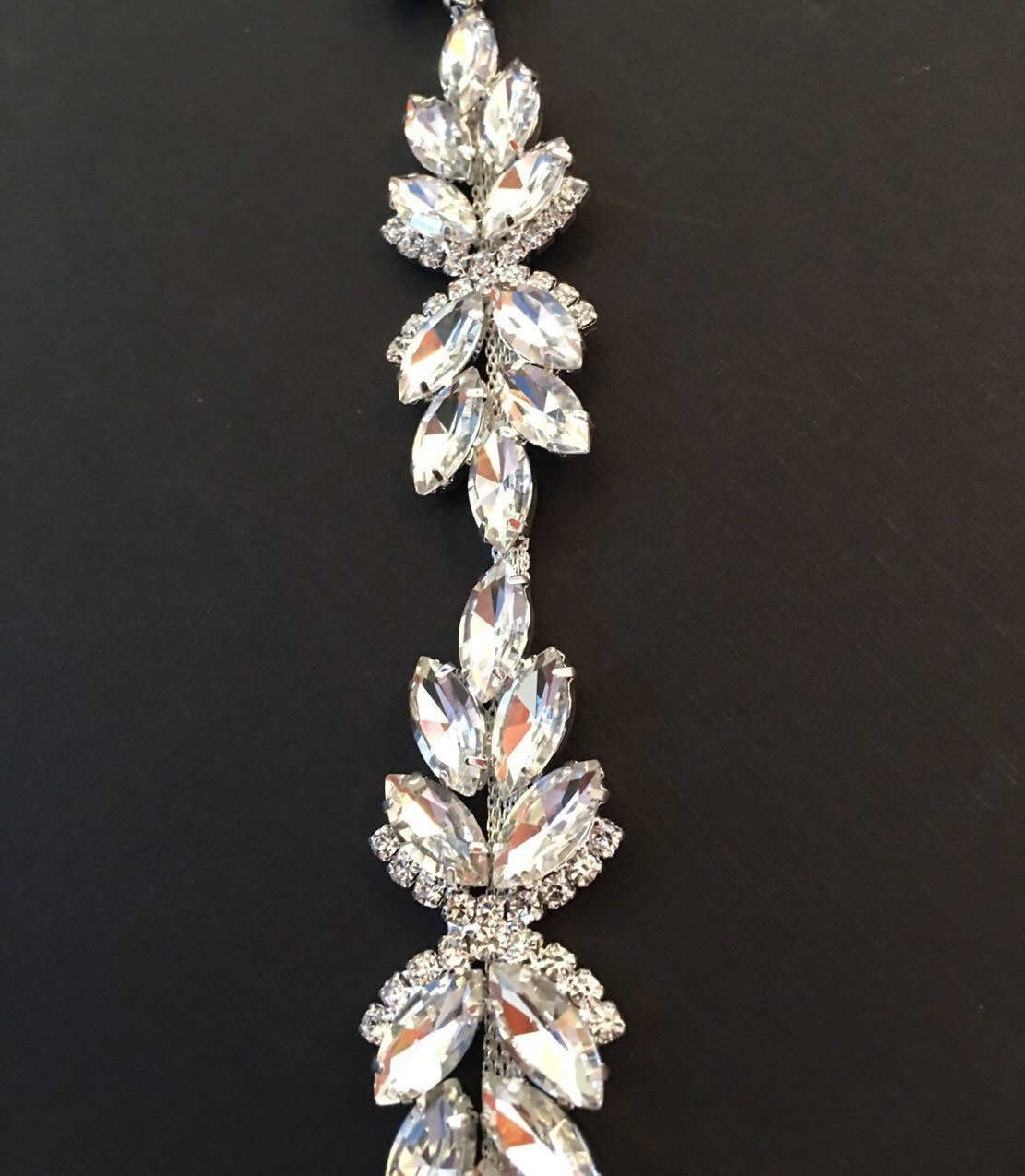 Crystal Rhinestone Trim by the Yard Wholesale Bridal Trim Etsy