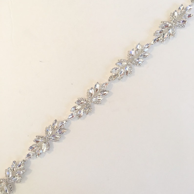 Crystal Rhinestone Trim by the Yard Wholesale Bridal Trim Etsy
