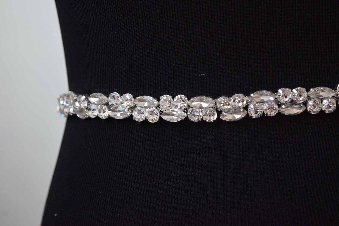Rhinestone Trim by the Yardwholesale Bridal Trimbridal Etsy