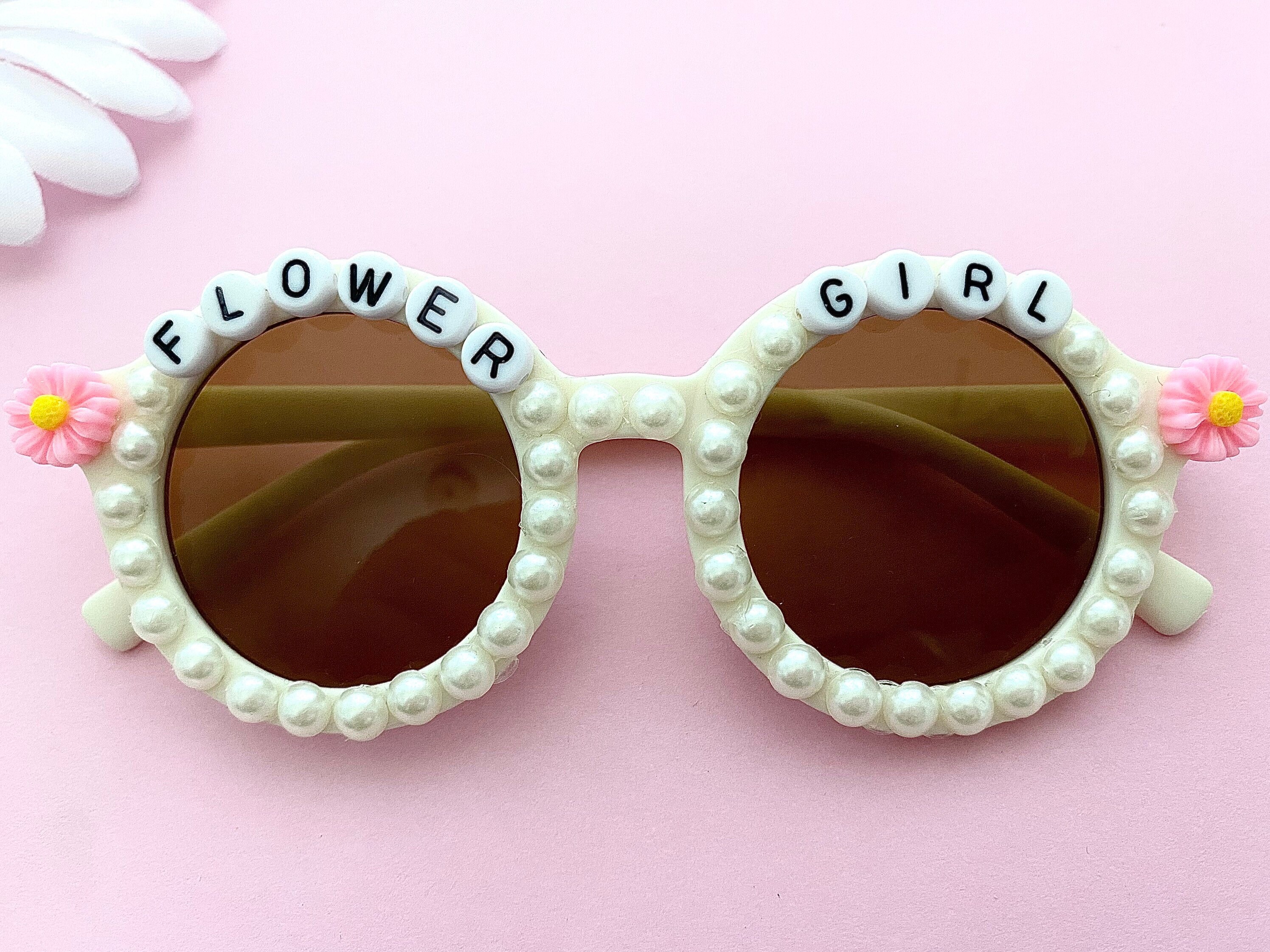 Personalized Flower Girl Sunglasses Etsy Australia