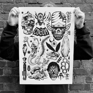 Life & Demise 5 Screen print