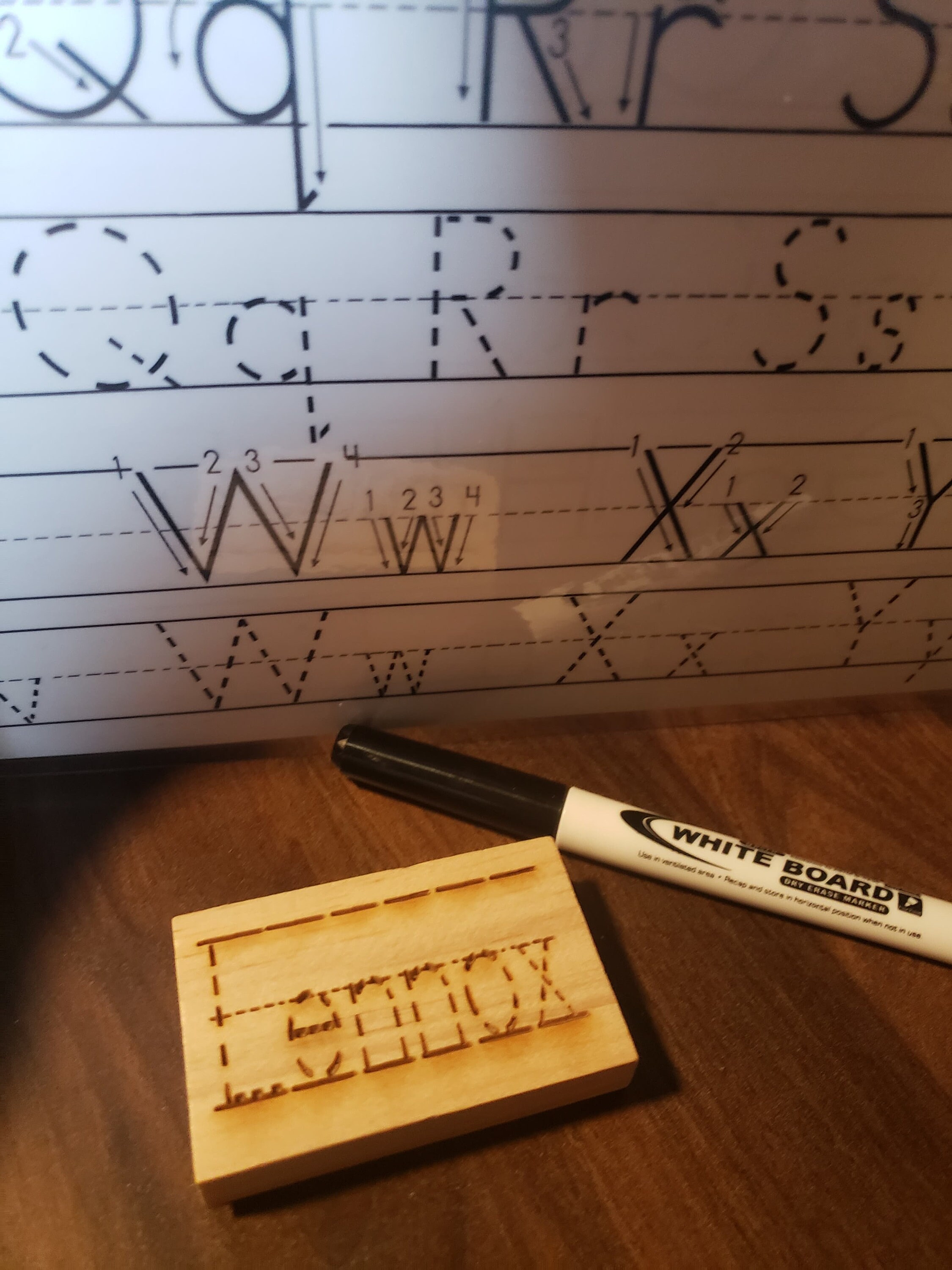 Wooden Dry Eraser Small Dry Eraser Kids Dry Eraser - Etsy