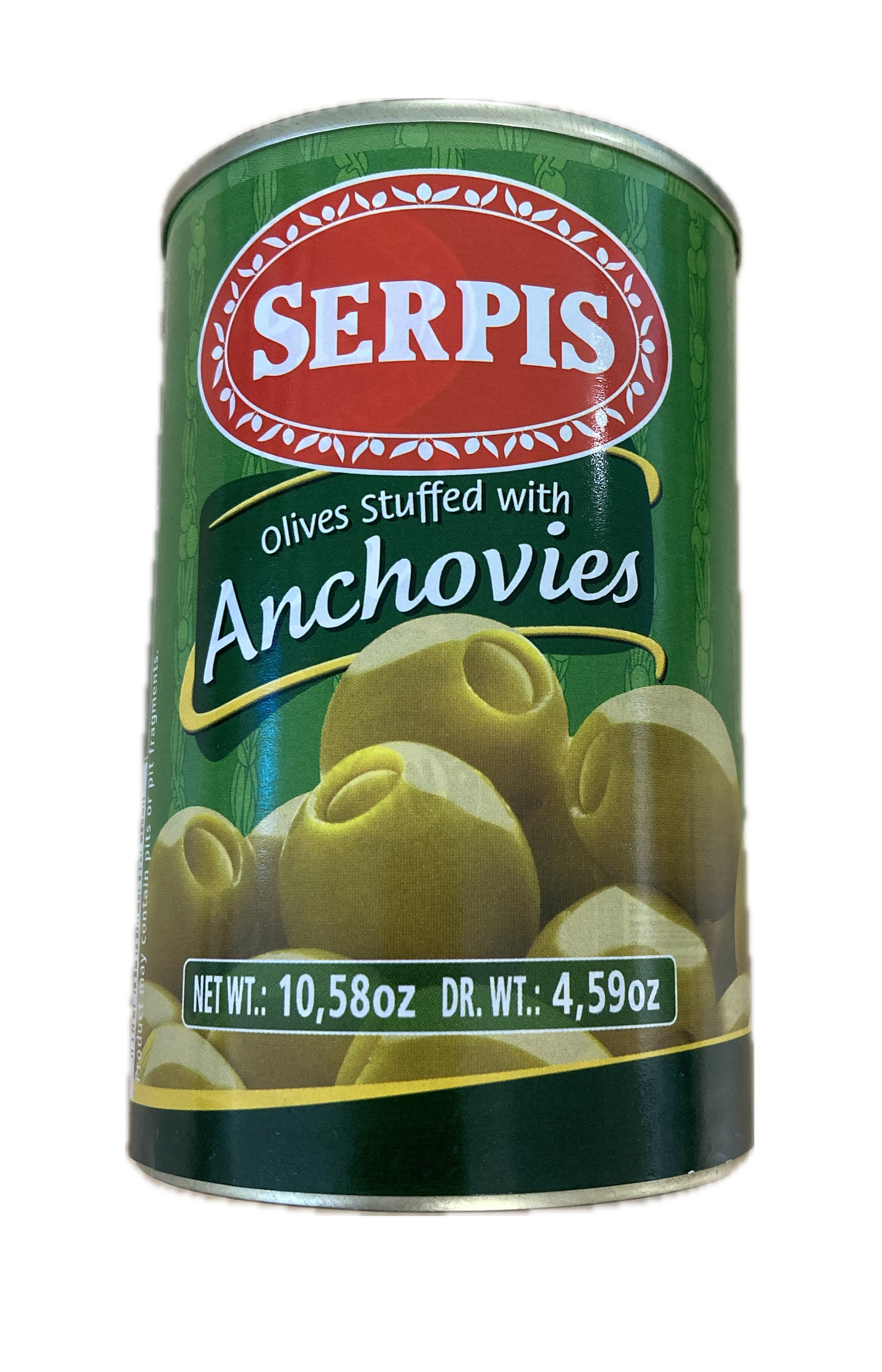 Serpis Green Olives Stuffed With Anchovies. 10.58 Oz Pack of 3 Etsy