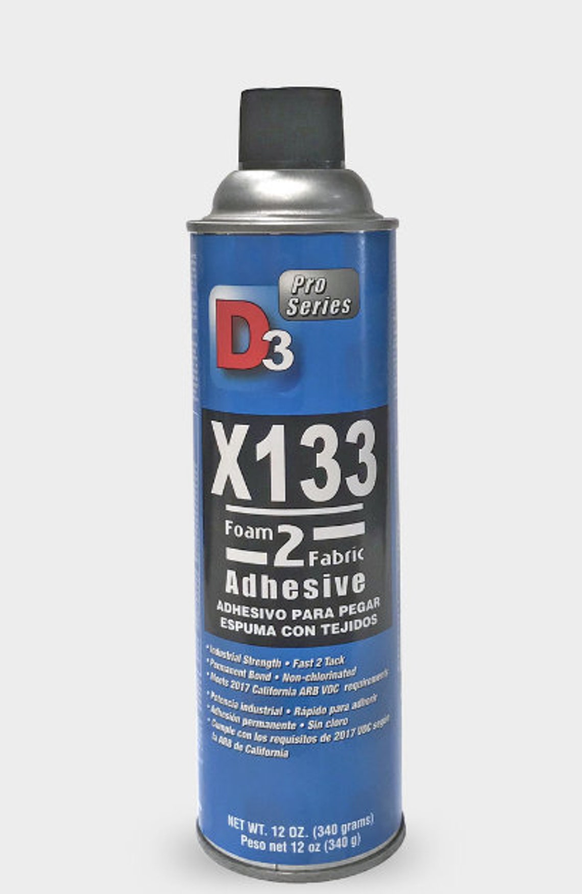 Foam & Fabric Spray Glue X133 Adhesive 12 Oz California VOC Etsy