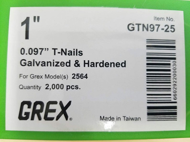Grex 1 X 097 Tnails 2m