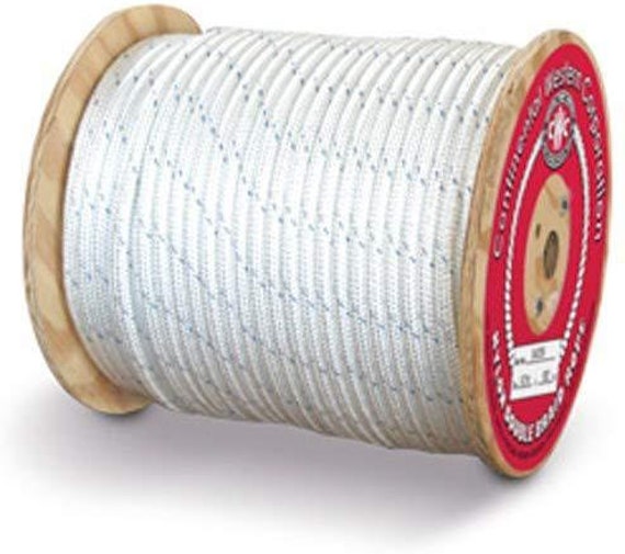 Double Braid Nylon Rope 3/4 X 300 Ft., White 