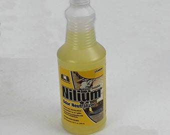 Nilodor 32WSL Deodorizer, Nilium Odor Neutral Lemon Scent 32Oz 32 oz