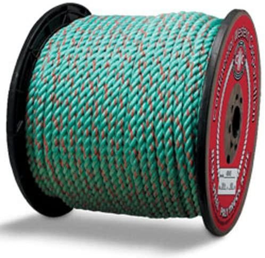 CWC Blue Steel Rope 3/4 X 600 Ft Teal W/orange Tracer - Etsy