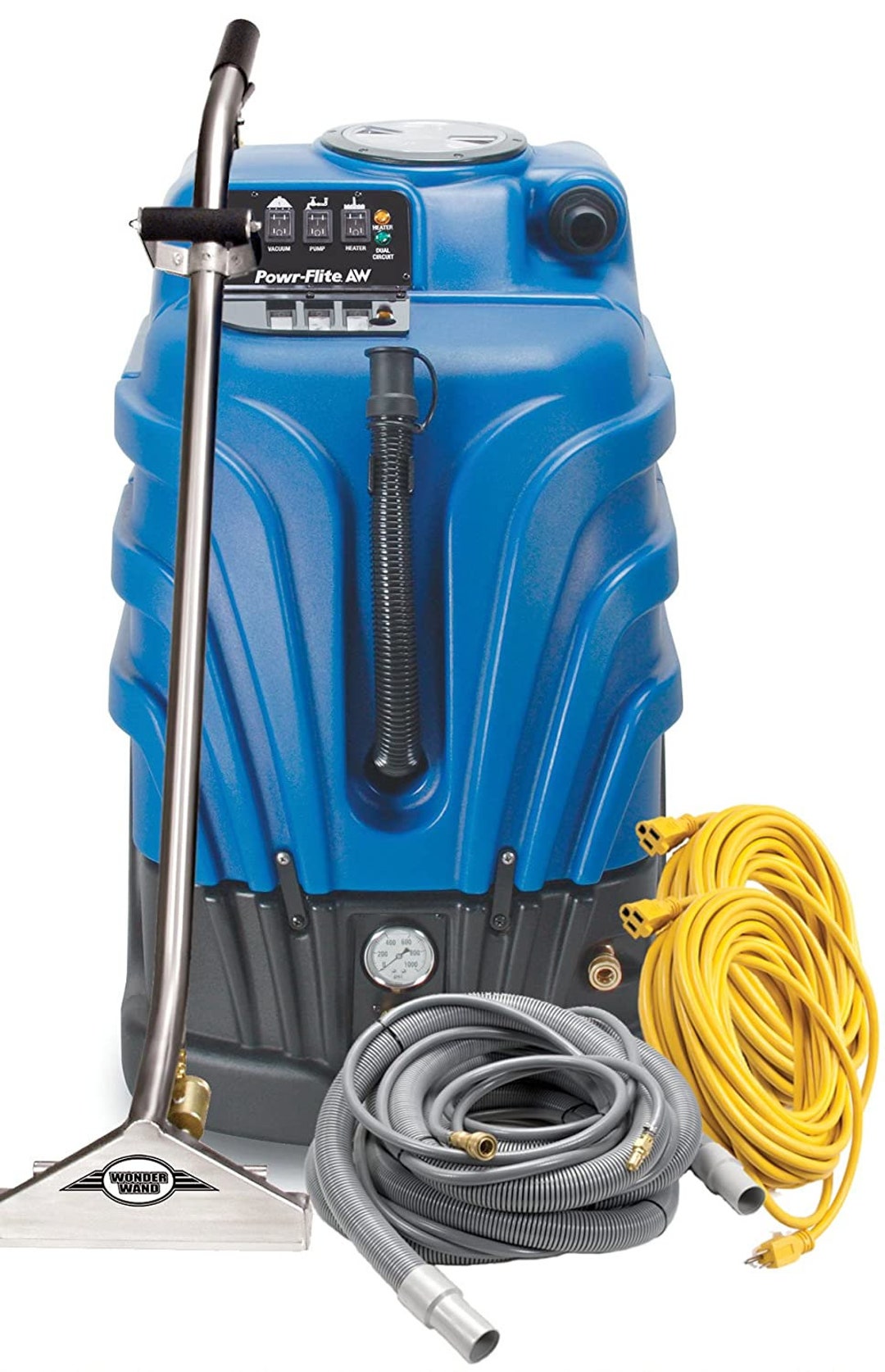 Powrflite Pfx1085eaw2 Hot Water Airwatt Carpet Extractor With Ww10002 Wonder Wand, 10 Gal