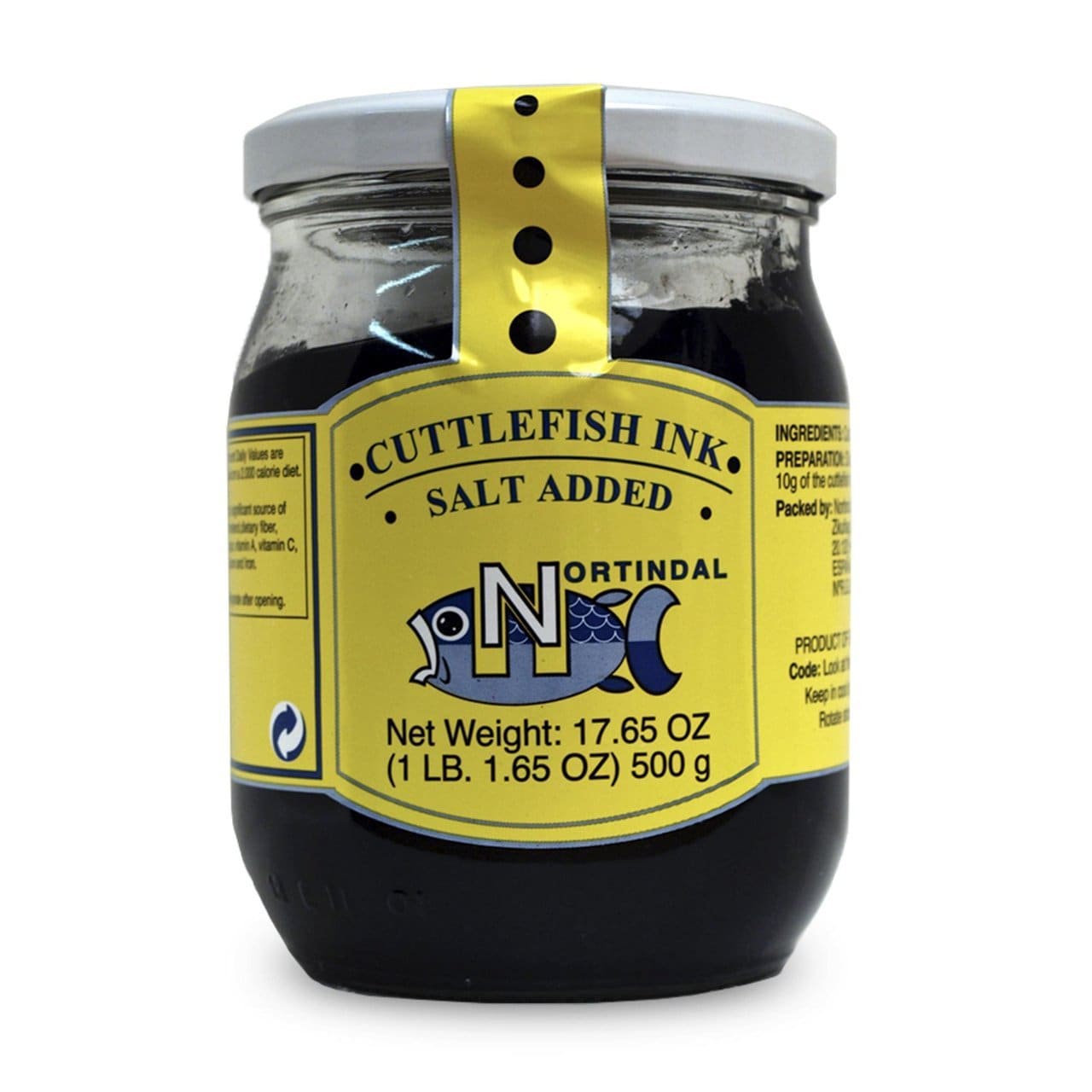 Nortindal Tinta De Calamar Squid Ink large Jar 17.6 Fluid Oz/500 G Etsy Nortindal Tinta De Calamar Squid Ink large Jar 17.6 Fluid Oz/500 G Etsy