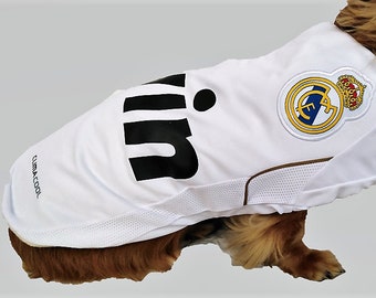 real madrid dog jersey