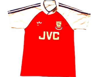 Vintage Arsenal Adidas Home Shirt 1990-92 (average) Adults XS / Youths