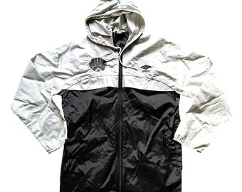 Vintage Newcastle Umbro Training Jacket 1983-84 signed (good) Large Youths / Adults XS