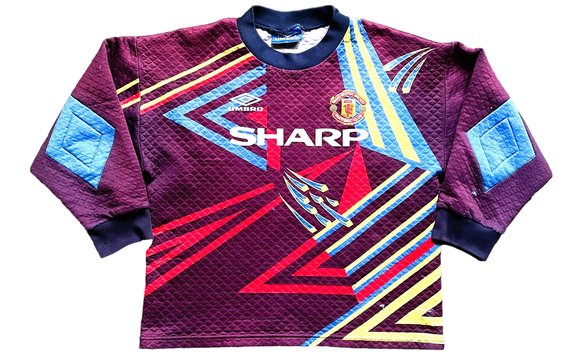 Man United 1992 Goalkeeper Shirt (average) Adults Xxs/youths See
