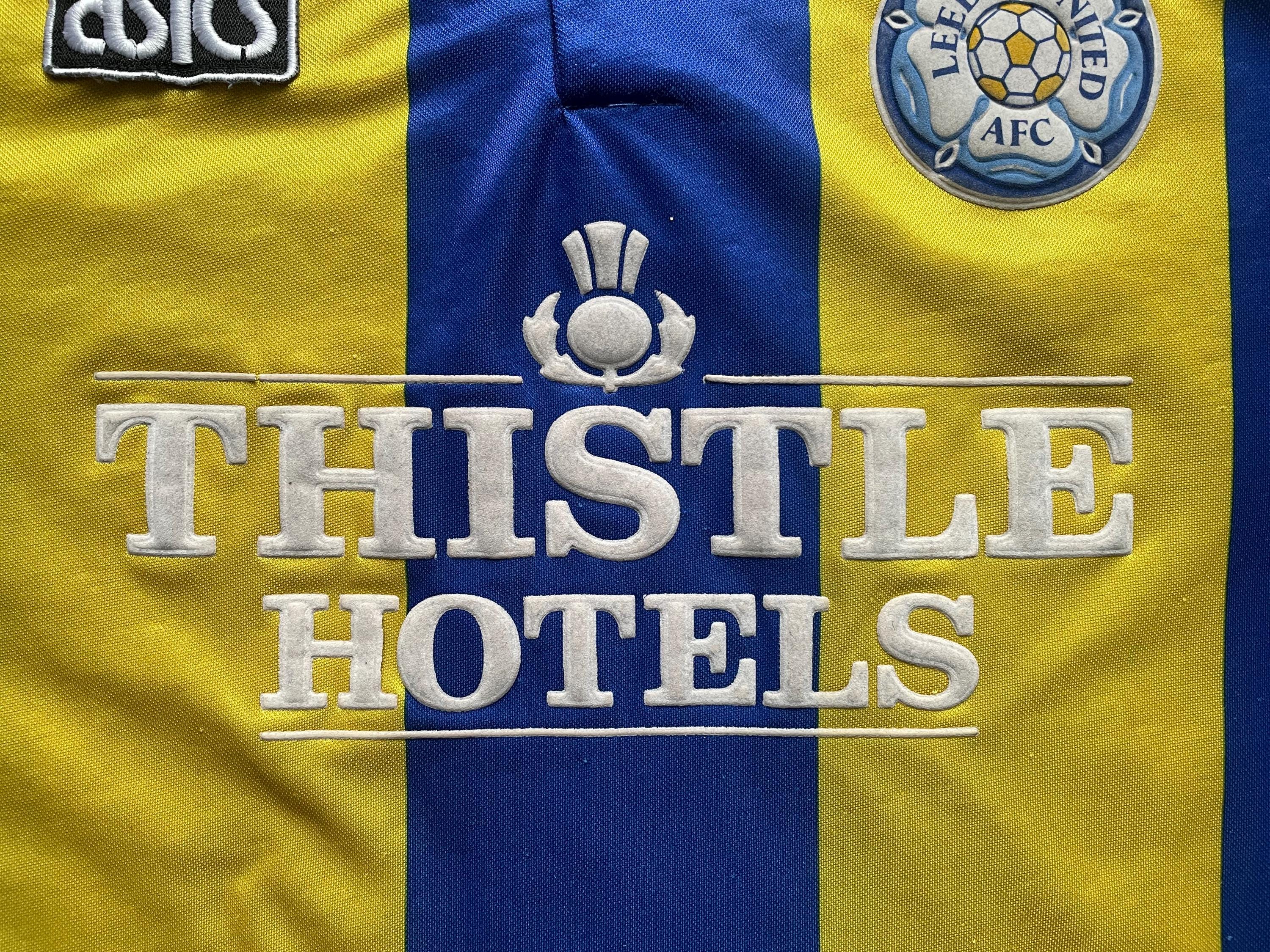 アシックス リーズ・ユナイテッド ユニフォーム 93/95アウェイ Lサイズ アシックス リーズ・ユナイテッド ユニフォーム 93/95アウェイ L