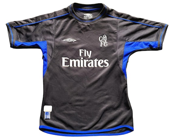 Vintage Umbro Chelsea Away Shirt 2002-04 (good) Small Boys 27-28