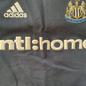 Original Newcastle Adidas bortatröja 2002-03 (rättvis) Stor pojkar 152 bild 5