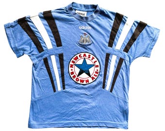 Newcastle 1995 Training Freizeit Shirt (gut) Erwachsene XS / Jugendliche 30-32 152 F12a Adidas