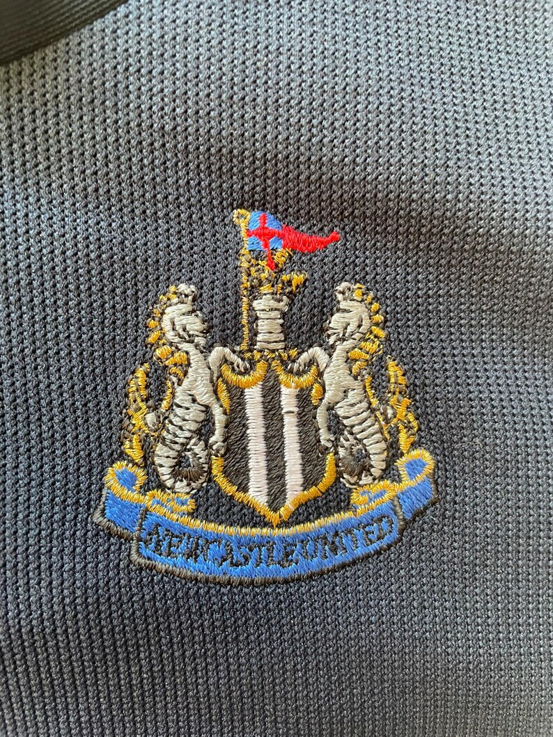 Original Newcastle Adidas bortatröja 2002-03 (rättvis) Stor pojkar 152 bild 3