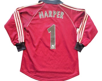 Newcastle Goalkeeper Shirt 1999 HARPER 1 (very good) Adults Small / Large Youths