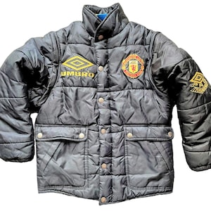 Chaqueta con Capucha del Manchester United 2021-2022 Negro