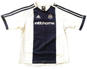 Original Newcastle Adidas Away Shirt 2002 -03 (fair) Large Boys 152