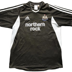 Vintage Adidas Newcastle bortatröja 2003-04 (mycket bra) Vuxna XS / XL Pojkar 164 bild 1