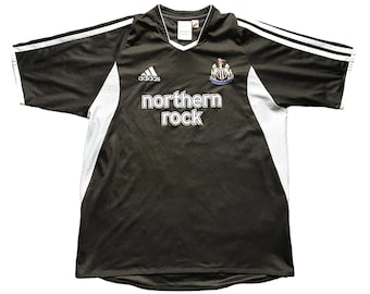 Vintage Adidas Newcastle Away Shirt 2003-04 (very good) Adults XS / XLBoys 164