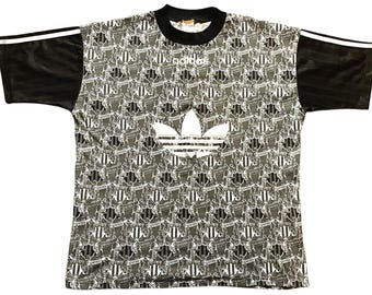 Vintage Newcastle Adidas Training Top 1995-96 (very good) Adults Small