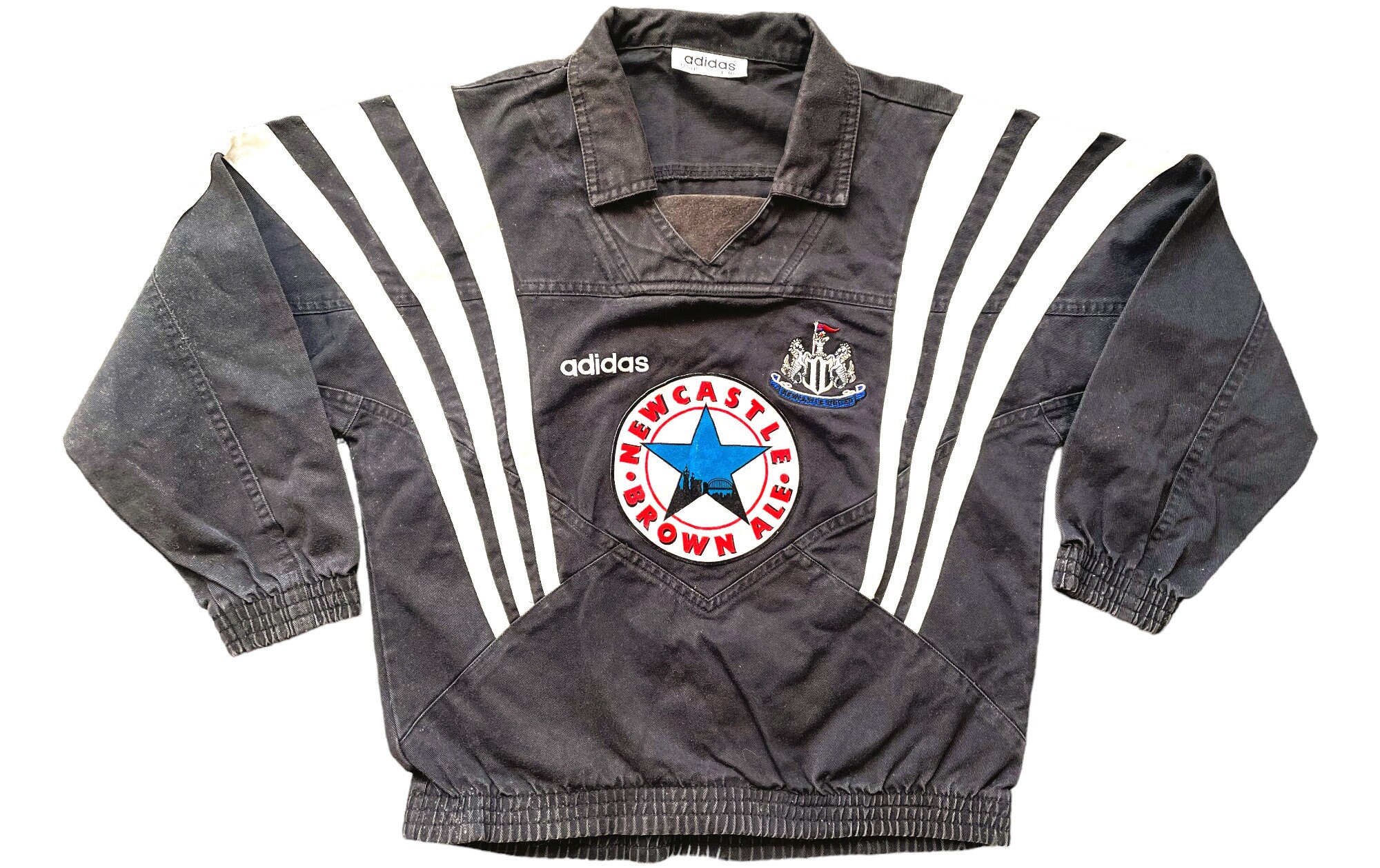 1995-96 Newcastle adidas Drill Top XL | Vintage Football Shirts
