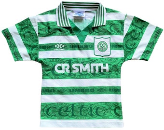 リーズ アウェイシャツ 1993-95 アシックス (良品) 大人用 M