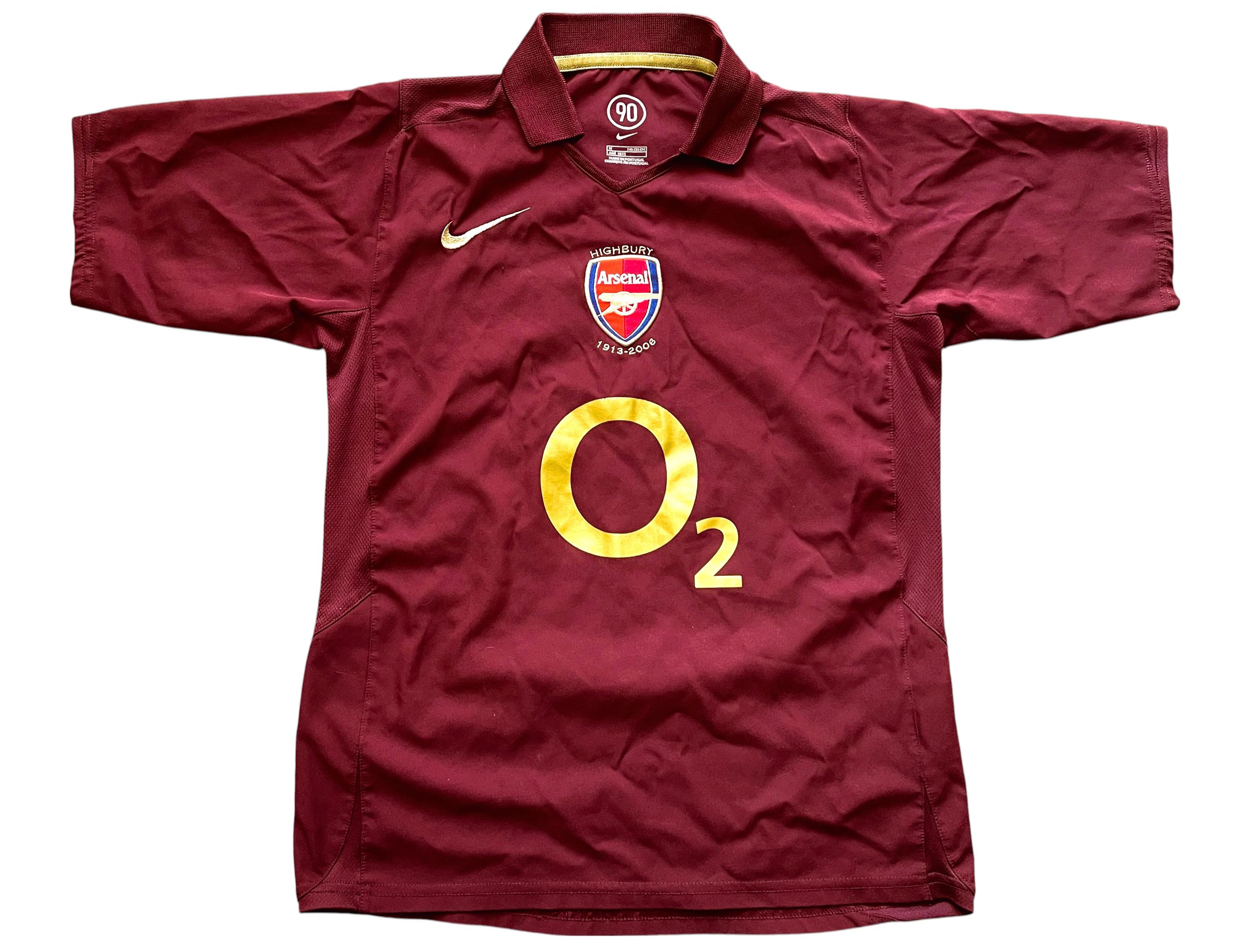 アーセナル　2005-06 レプリカユニホーム　ビンテージ アーセナル 2005-06 レプリカユニホーム ビンテージ アーセナル