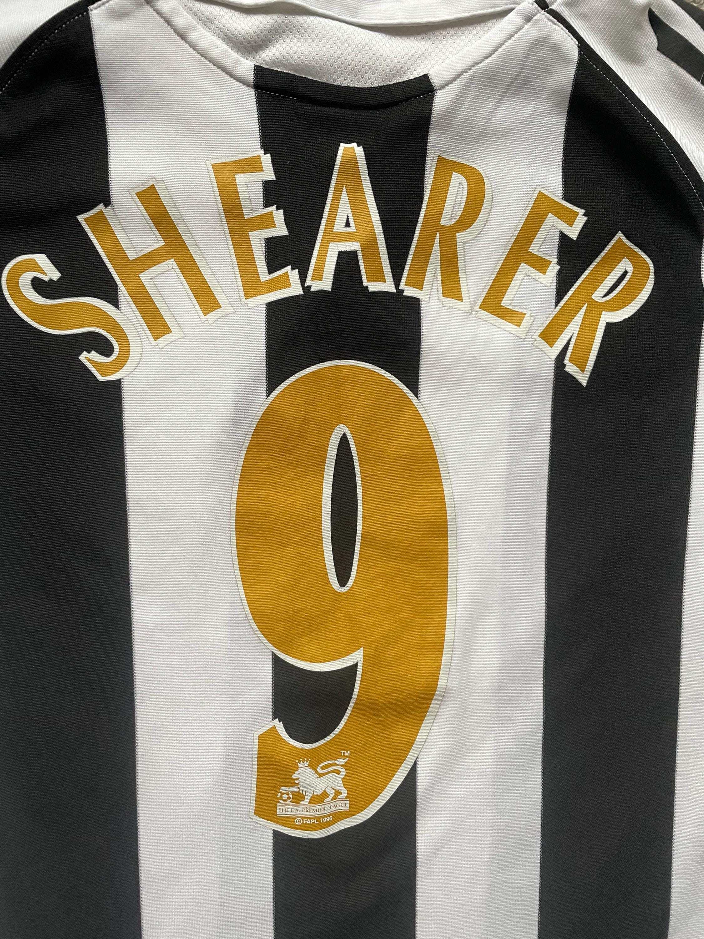 ニューカッスル ホーム シャツ 2005 -07 シアラー 9 (フェア) 大人 XS