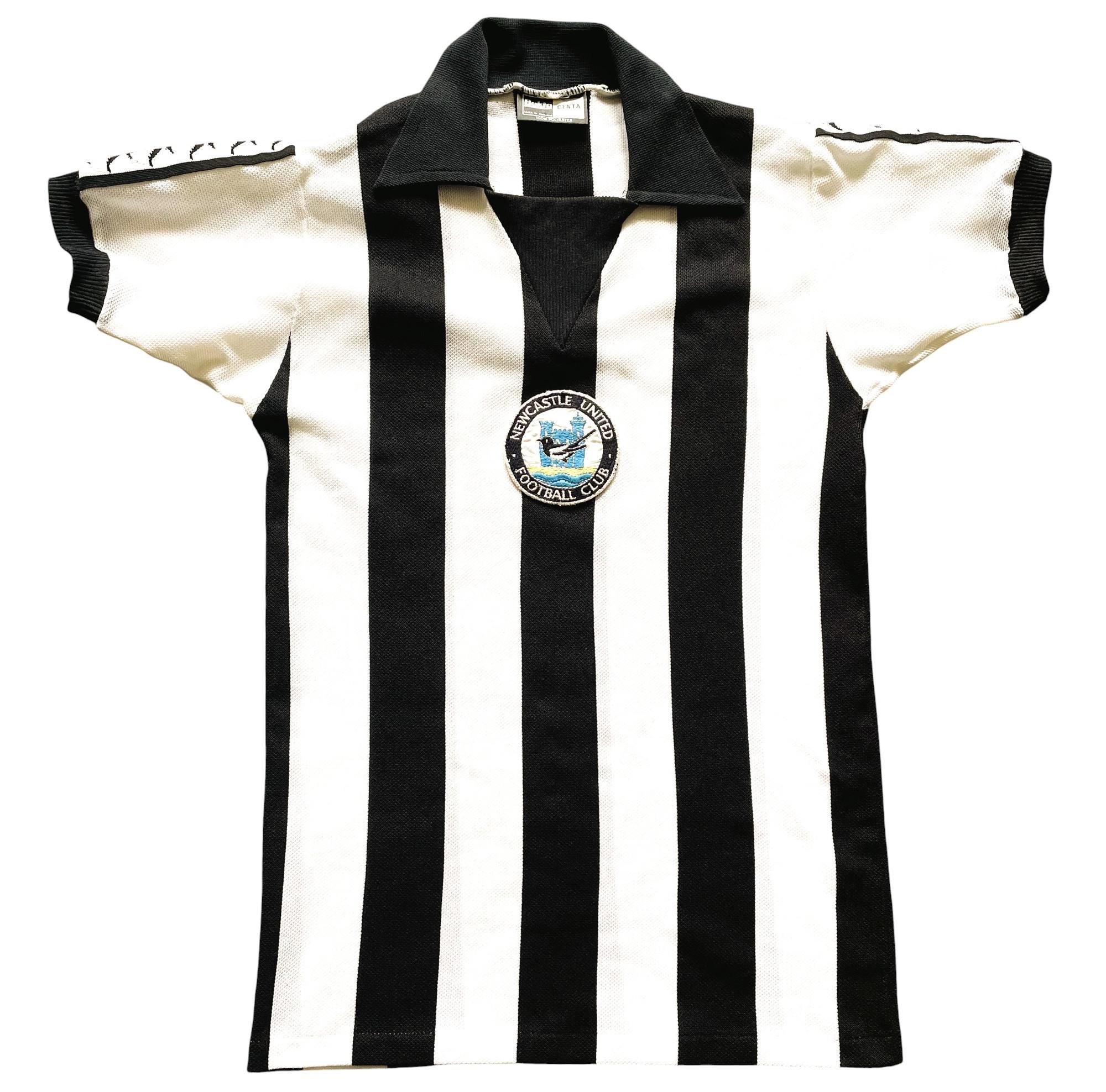 Écharpe De Football Vintage Newcastle United - Années 80 - Dave Beasant