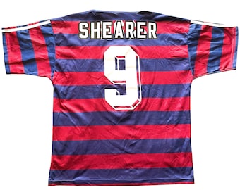 Vintage Newcastle Away Shirt 1995 -96 Shearer 9 (good) Adults Medium