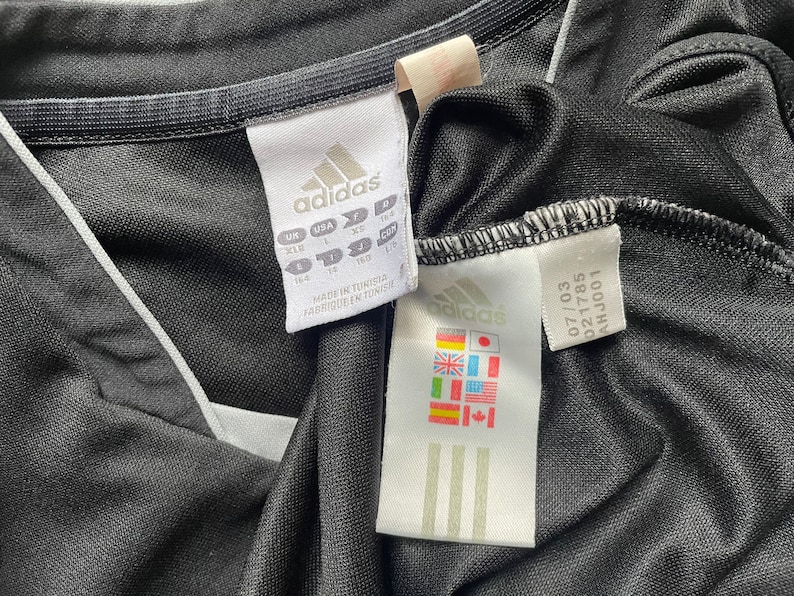 Vintage Adidas Newcastle bortatröja 2003-04 (mycket bra) Vuxna XS / XL Pojkar 164 bild 5