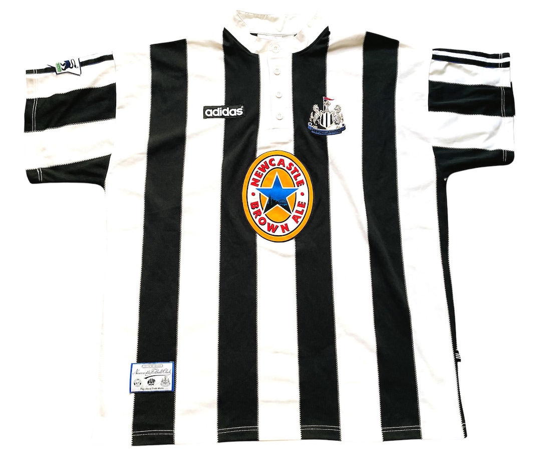 ニューカッスル ホーム シャツ 1995-97 選手支給品 (非常に良い) 大人