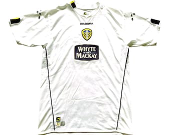 Camiseta vintage de local Diadora del Leeds 2004-05 (talla justa) Adultos XS / Jóvenes (ver más abajo)