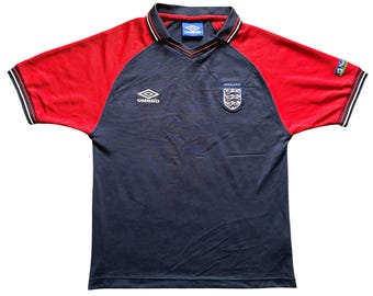 ウェア 2000s umbro England jersey setup Vintage Official England Euro 2000 Umbro 1999 2001 Home